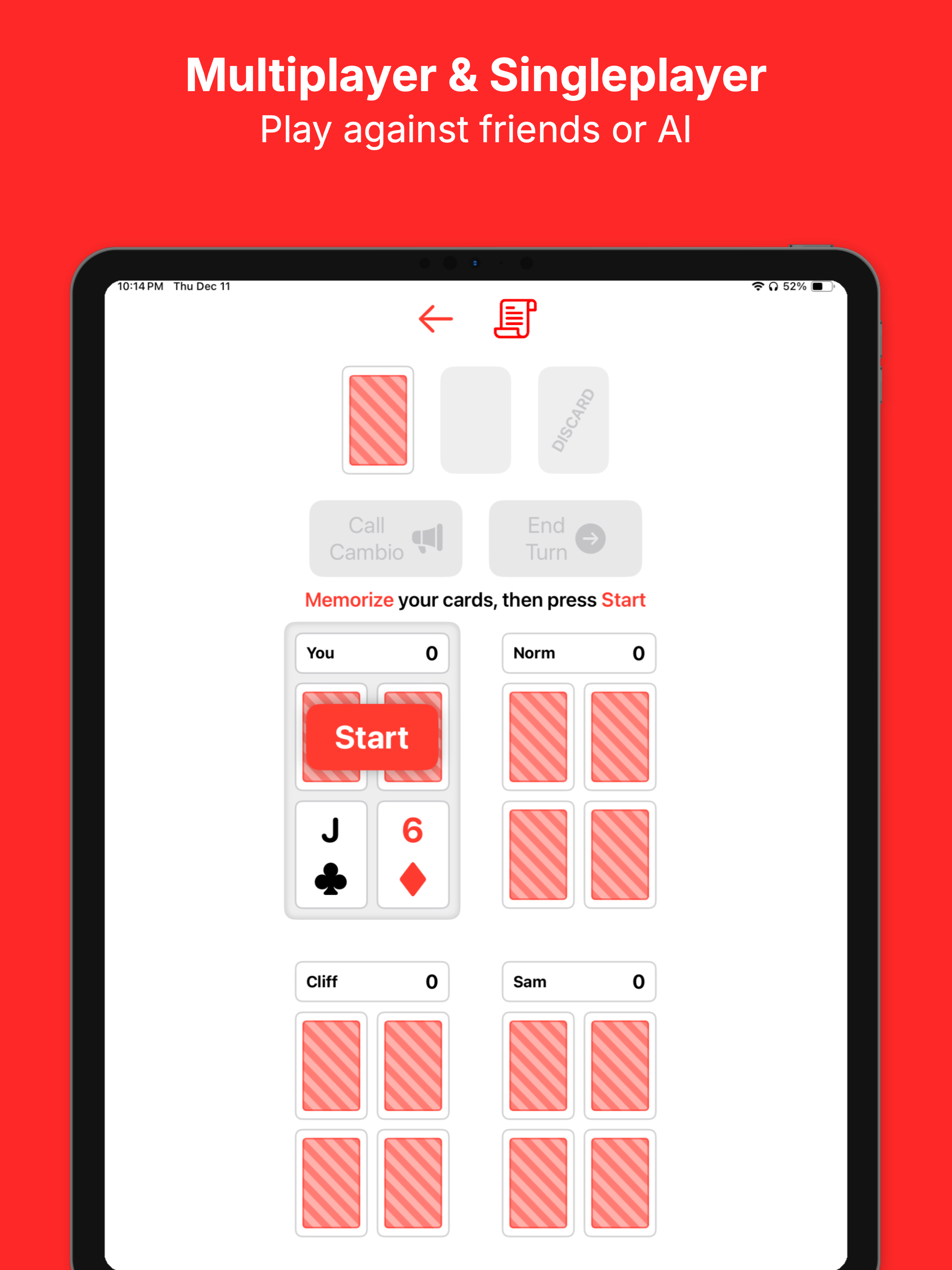 Cambio - Card Game