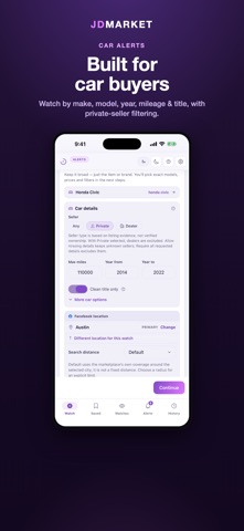 JDMarket: Marketplace Alerts App Store screenshot 2
