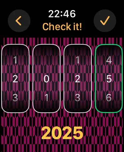 Screenshot #1 pour Number, having it up my watch