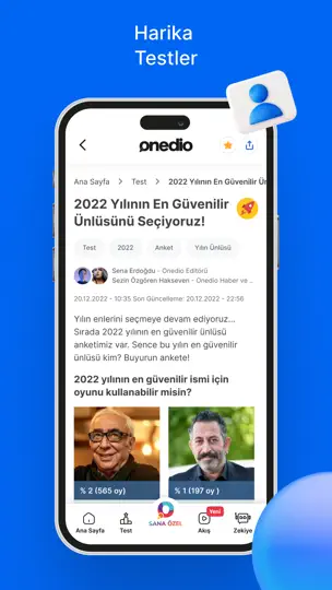 Onedio – İçerik, Haber, Test iPhone Ekran Görüntüsü 4