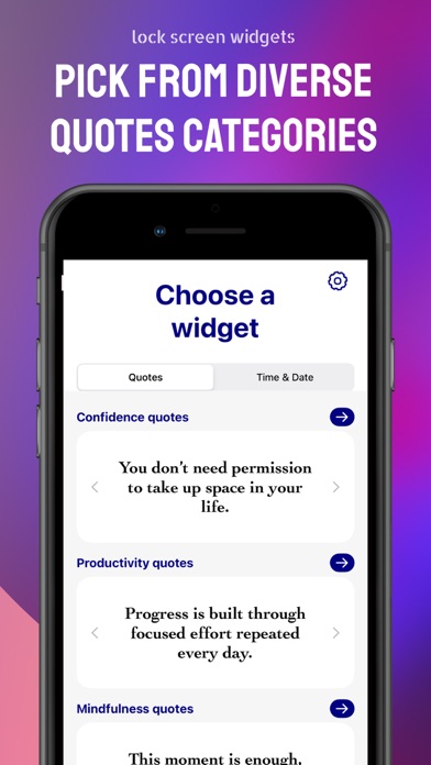Screenshot 4 of Lockscreen & Homescreen Widget App