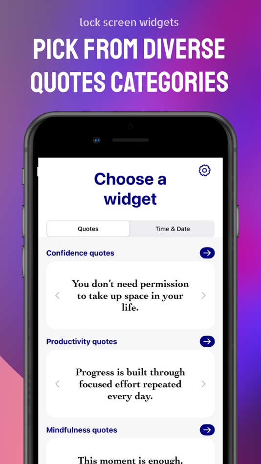 #4. Lockscreen & Homescreen Widget (iOS) Ved: App Toro