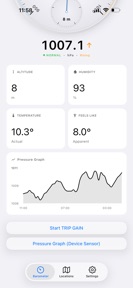 Barometer & Altimeter Pro screenshot