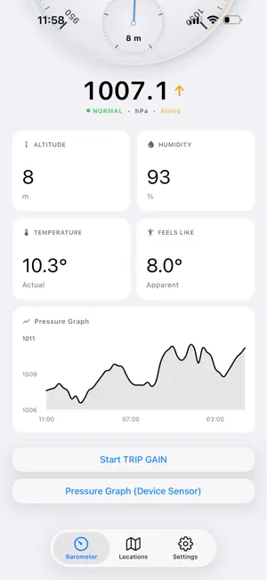 Barometer & Altimeter Pro screenshot 3