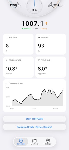 Barometer & Altimeter Pro Screenshot 3 of 9