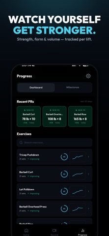 RepForm: AI Form Coach & Log Screenshot 5 of 9
