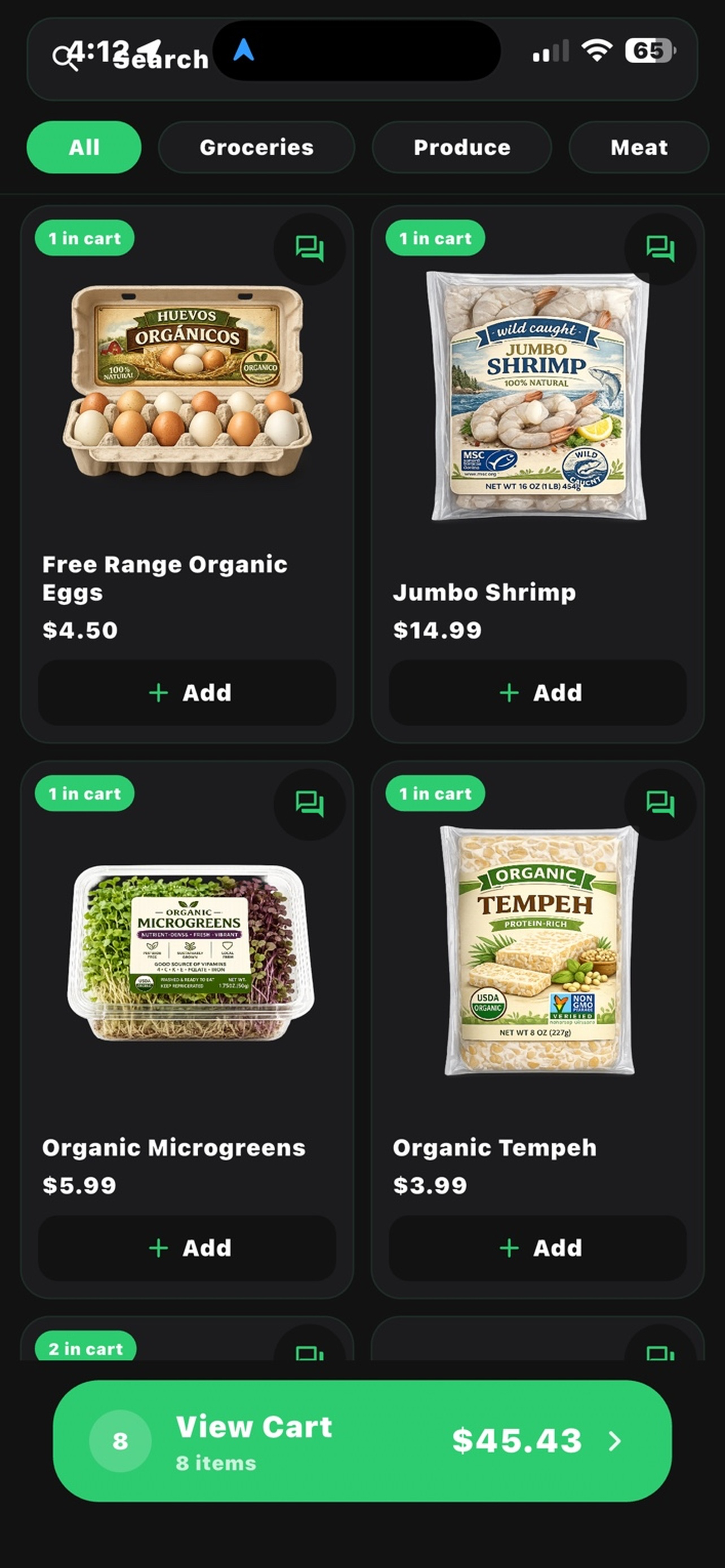 MOVIQ Delivery screenshot 4