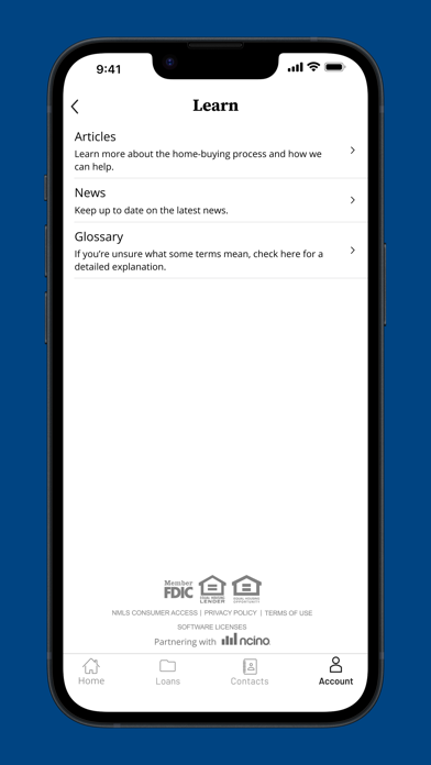 City First Mortgage Services Screenshot
