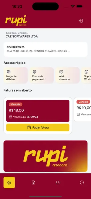 Rupi Telecom screenshot 2
