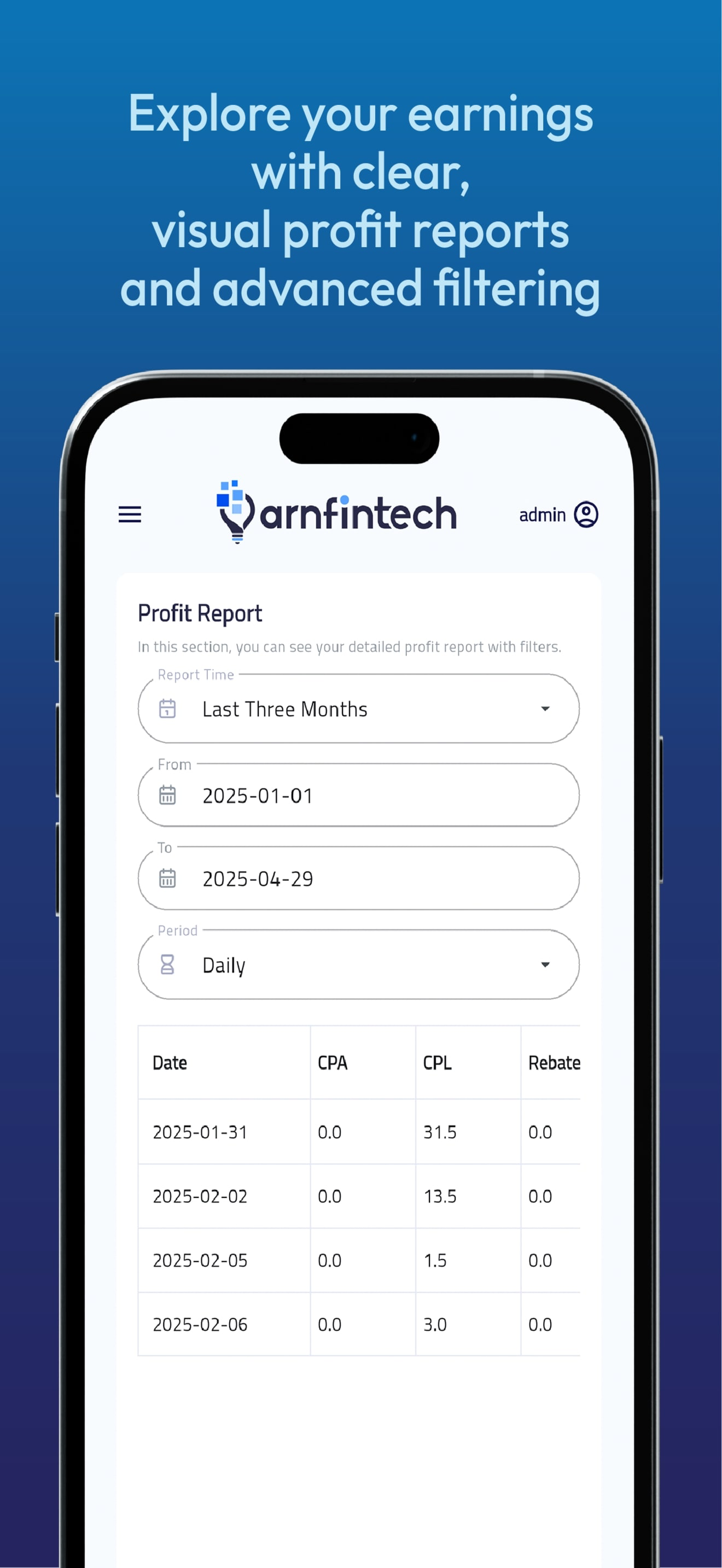 Partner Dashboard