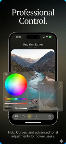 One Shot Editor screenshot