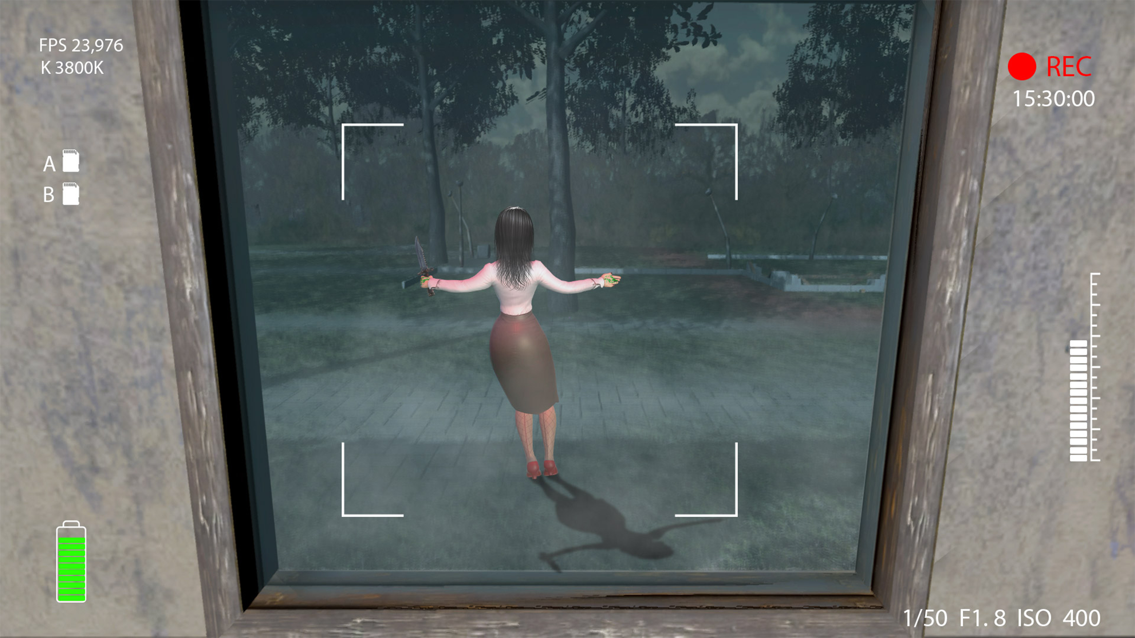 Scary Dancing Lady Horror game