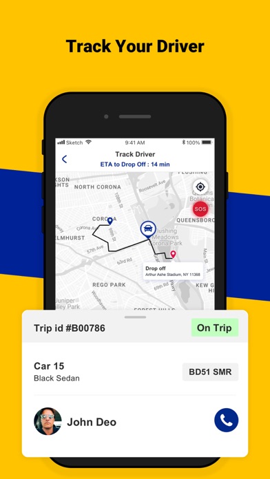 US Open Player & VIP Transport Screenshot