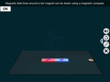 Bar Magnet Field – EduTech Era iPad screenshot