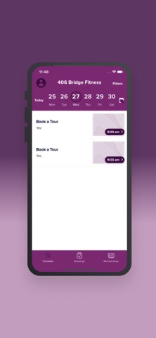 406 Bridge Fitness screenshot