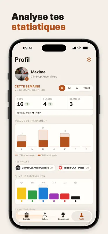 Climbr - Progression Escalade screenshot 4 of 7