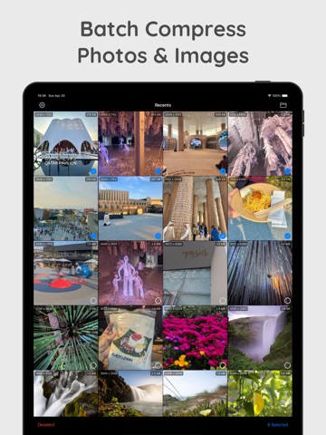 Simple Photo Compressor iPad screenshot