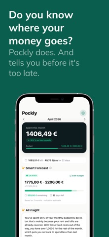 Pockly: AI Expense Tracker screenshot