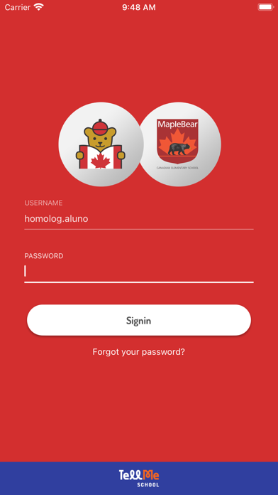 Screenshot #1 pour Maple Bear App