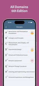 ABA Exam preparation screenshot #2 for iPhone