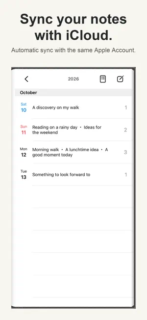 Notebook - Diary & Journal App screenshot 4