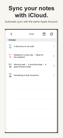 Notebook - Diary & Journal App screenshot 4