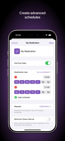 Capsule — Medication Tracker iPhone screenshot