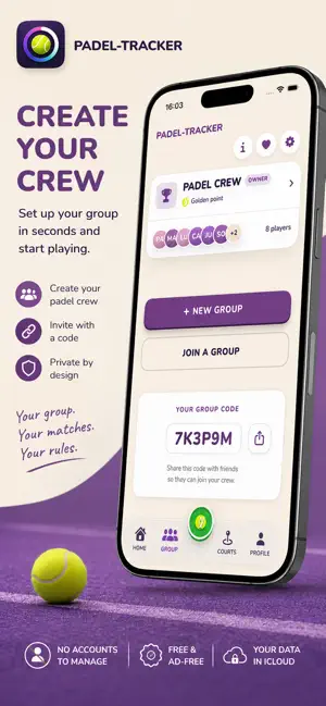 Padel-Tracker screenshot 1