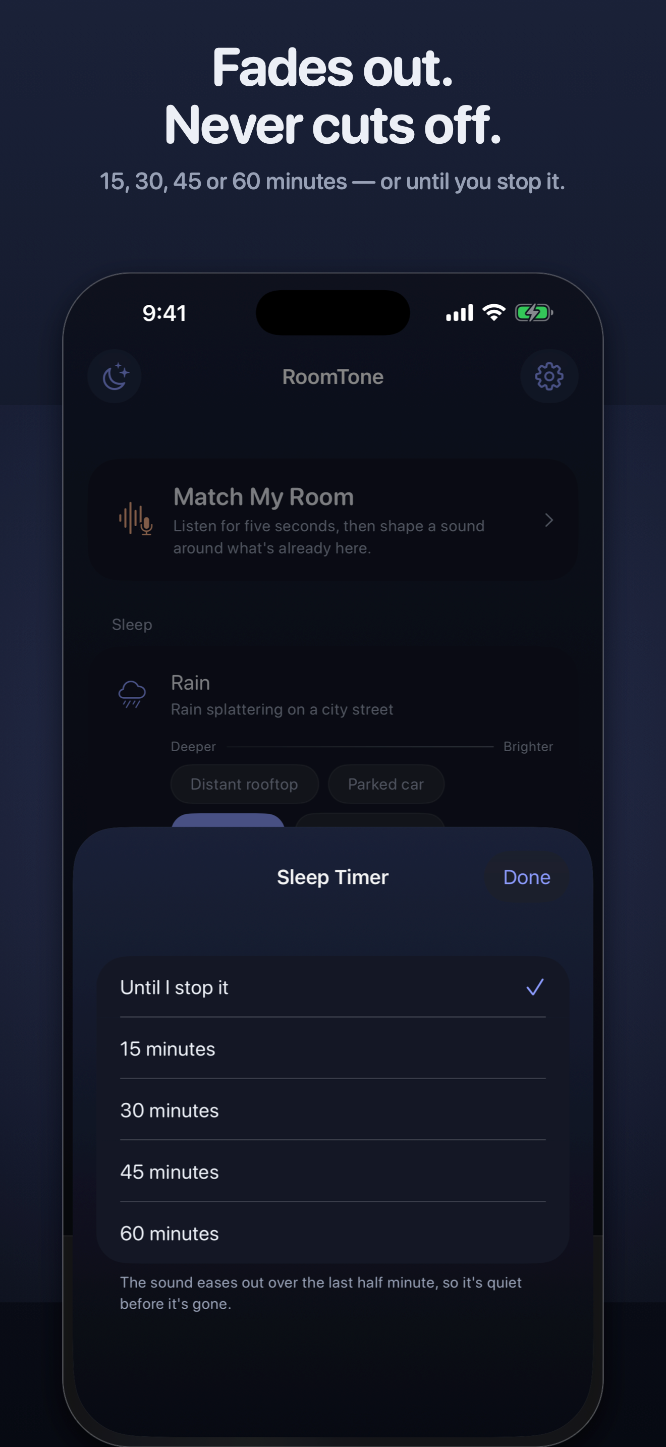 RoomTone: Sleep Sounds screenshot 8