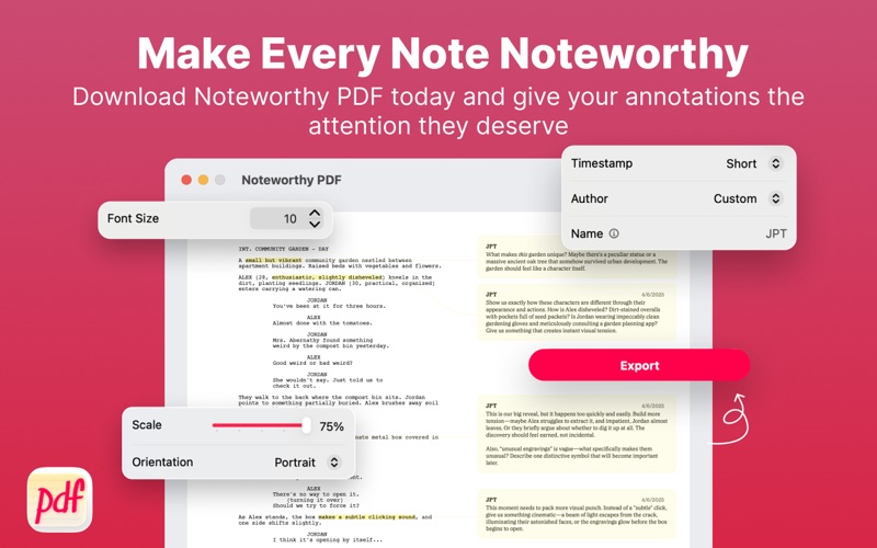 App screenshot