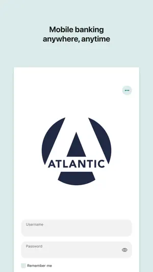 Atlantic Mobile Banking screenshot 1