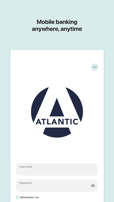 Atlantic Mobile Banking Screenshot 1 of 5