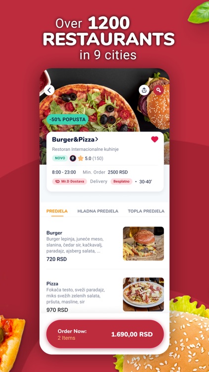 Mister D: Local Food Delivery screenshot-6