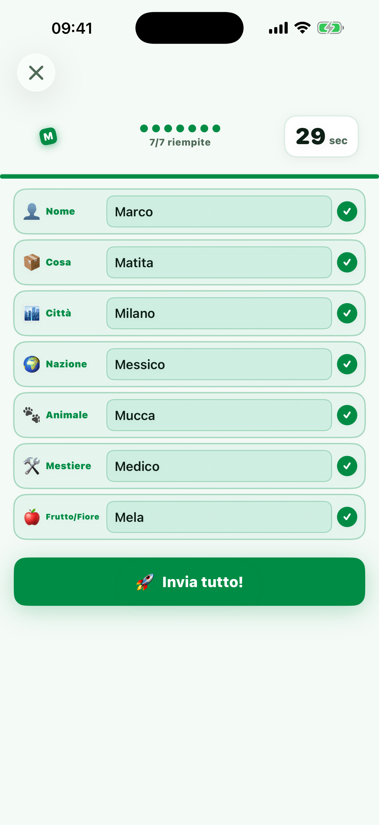 Nomi Cose Citta screenshot 3