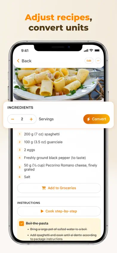 Youmeal: Recipe Keeper screenshot 4