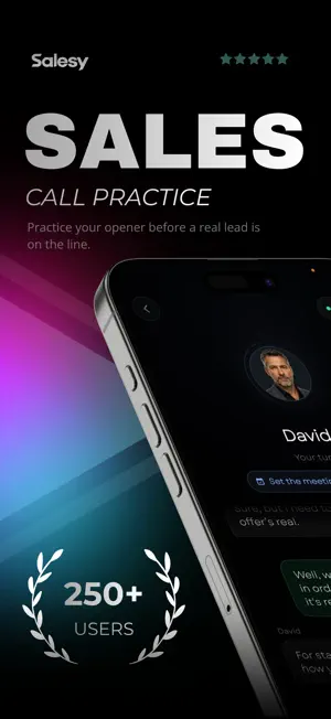 Salesy: AI Sales Roleplay screenshot 1