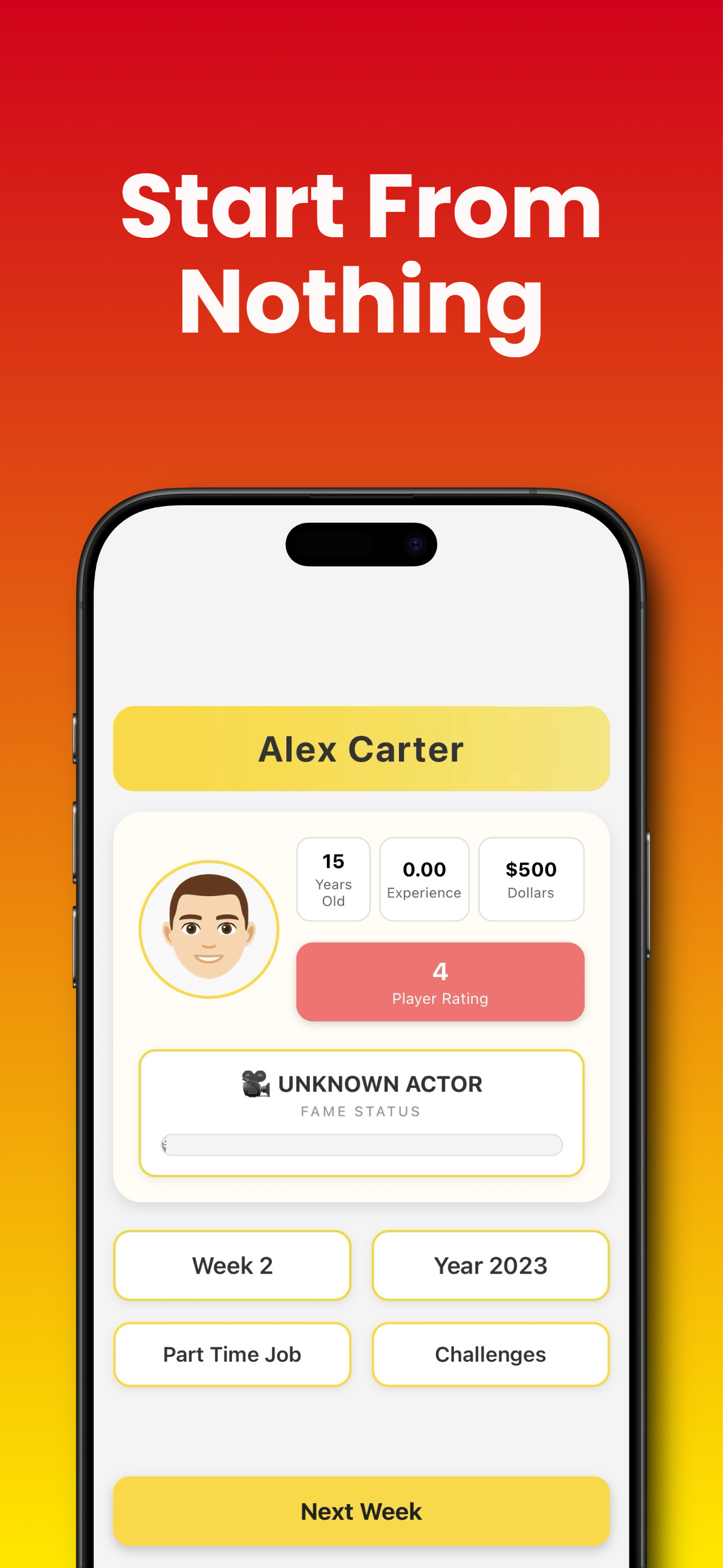 ActorLife-Actor Life Simulator