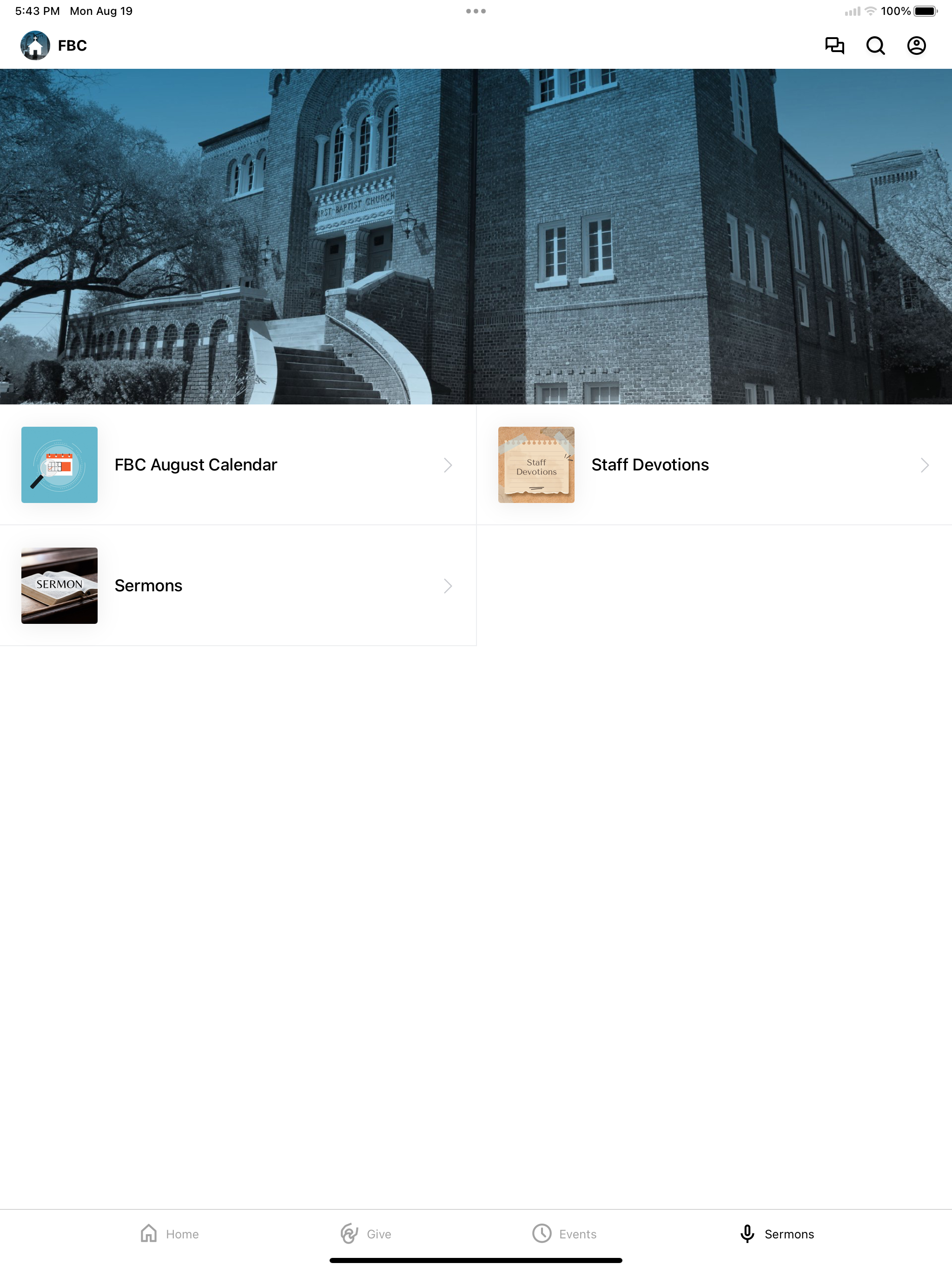 First Baptist Natchitoches screenshot 5