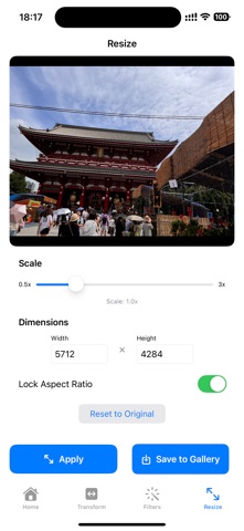 Photo Flip & Rotate iPhone screenshot