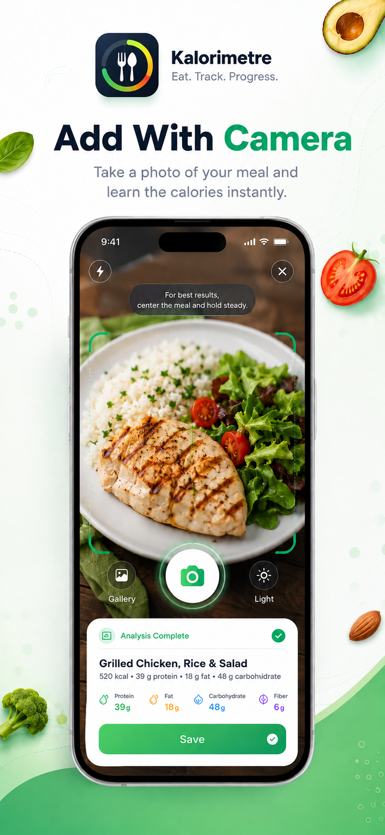 Kalorimetre: AI Calorie screenshot 2