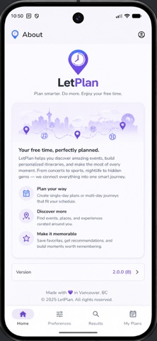 LetPlan screenshot