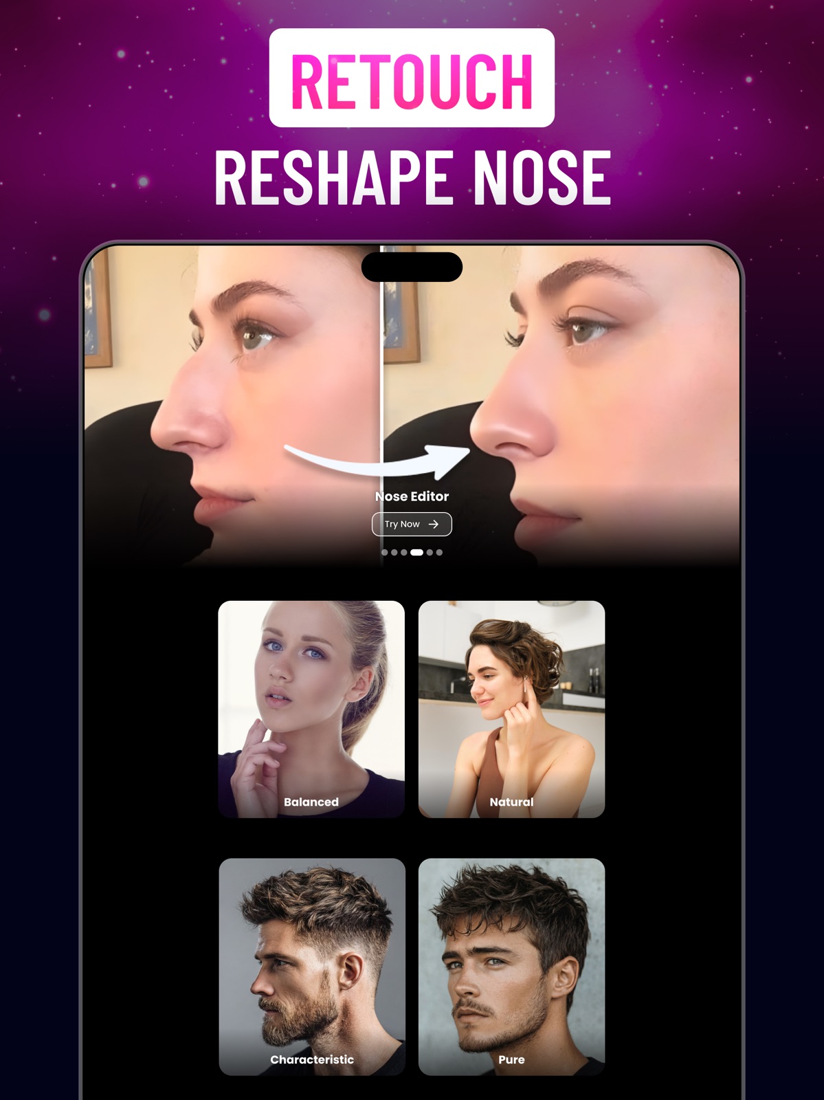 Nose Editor & Beauty: Nosefix ipad screenshot 3