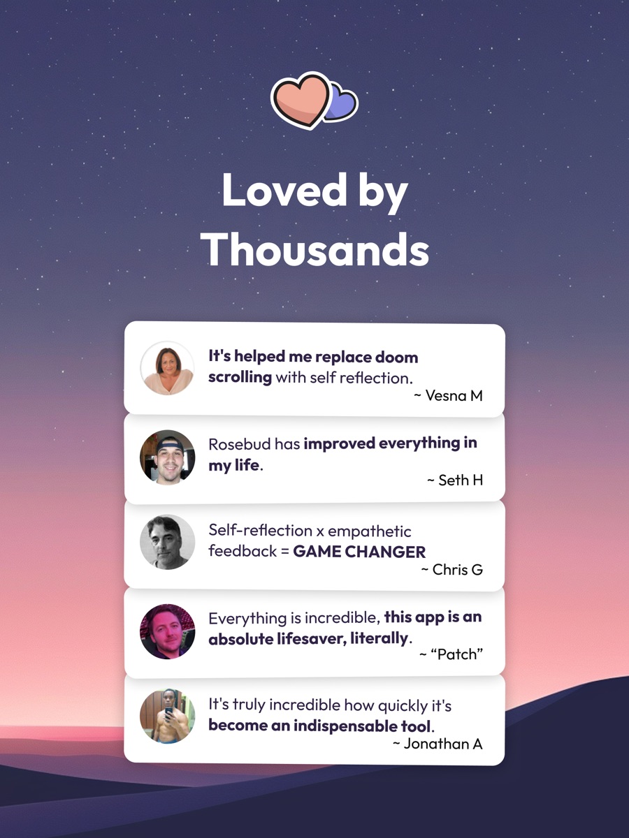 Rosebud: AI Journal & Diary screenshot 16