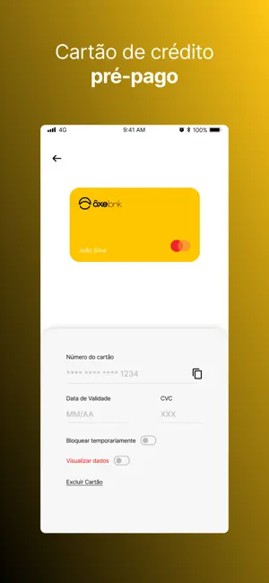 Ôxe - sua conta digital screenshot 4
