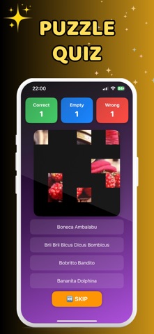 Italian Brainrot Quiz & Sound iPhone screenshot