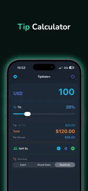 TipMate+ screenshot 1