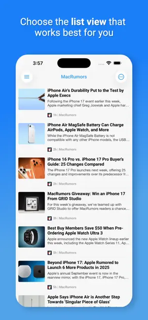 Newsify: RSS Reader iPhone screenshot 4