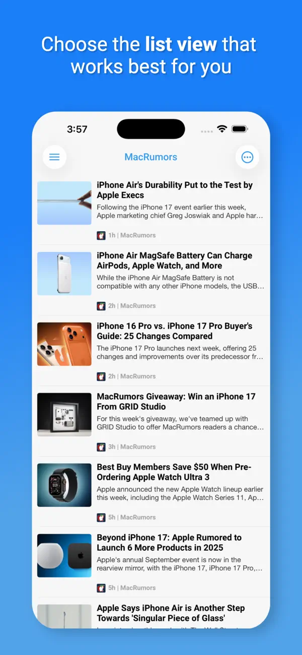 #4. Newsify: RSS Reader (iOS) Által: Ben Alexander
