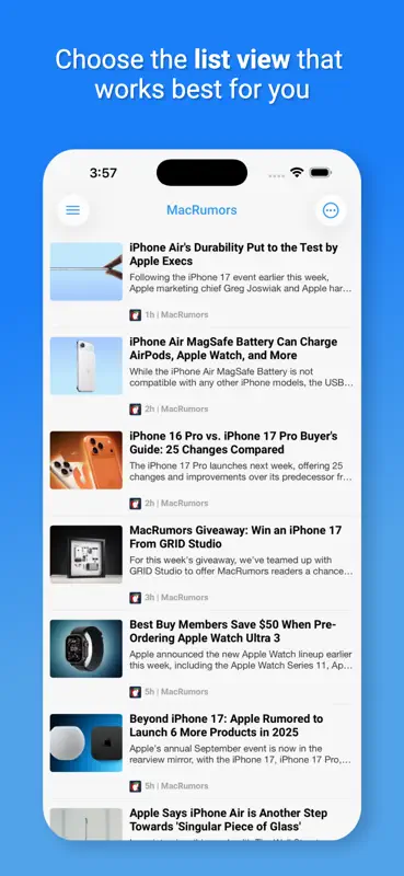 Newsify: RSS Reader screenshot 4 of 6