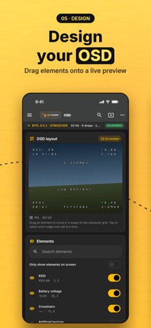 FlySpark: FPV Configurator Screenshot 5 of 9